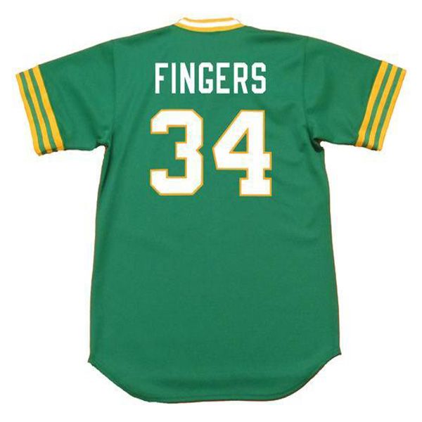 34 Rollie Fingers 1973 Green