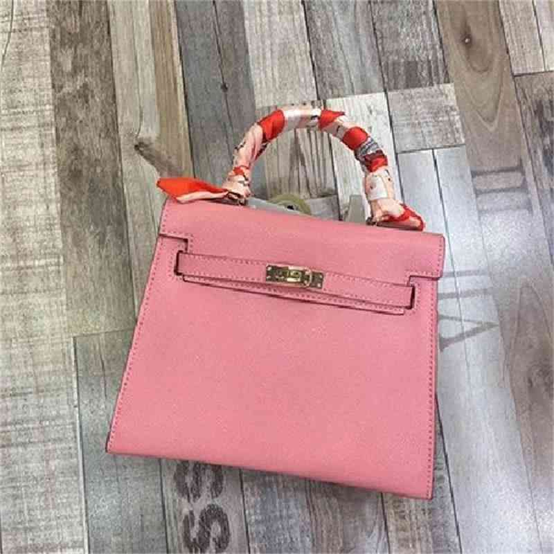 Pink  25cm head leather
