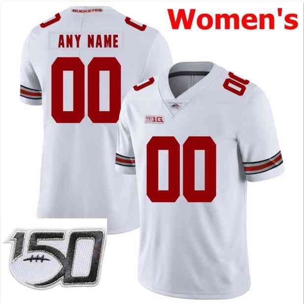 Womens White with 150th Patch