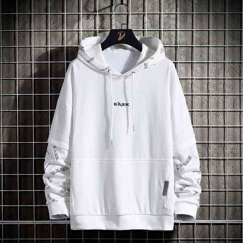 White Hoodie Men