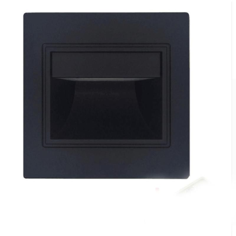 1.5W Noir lumière chaude