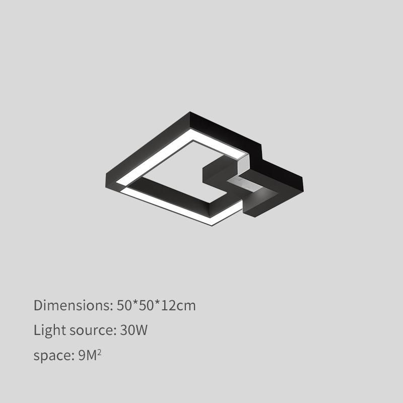 中~D50cm  - 黒クールな白色光