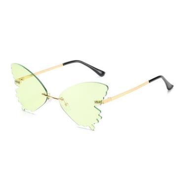 # 6 lunettes de lunettes de strass papillon