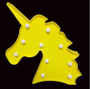 Licorne jaune