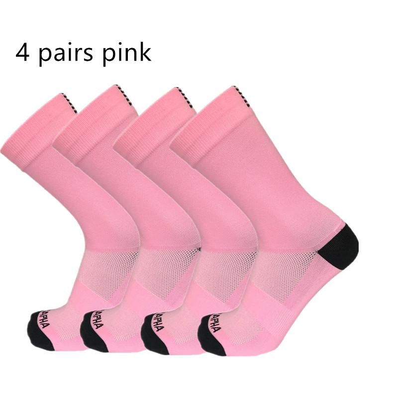 4 pairs Pink.