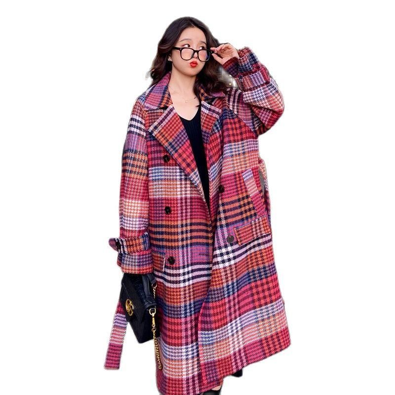 thick woolen coat