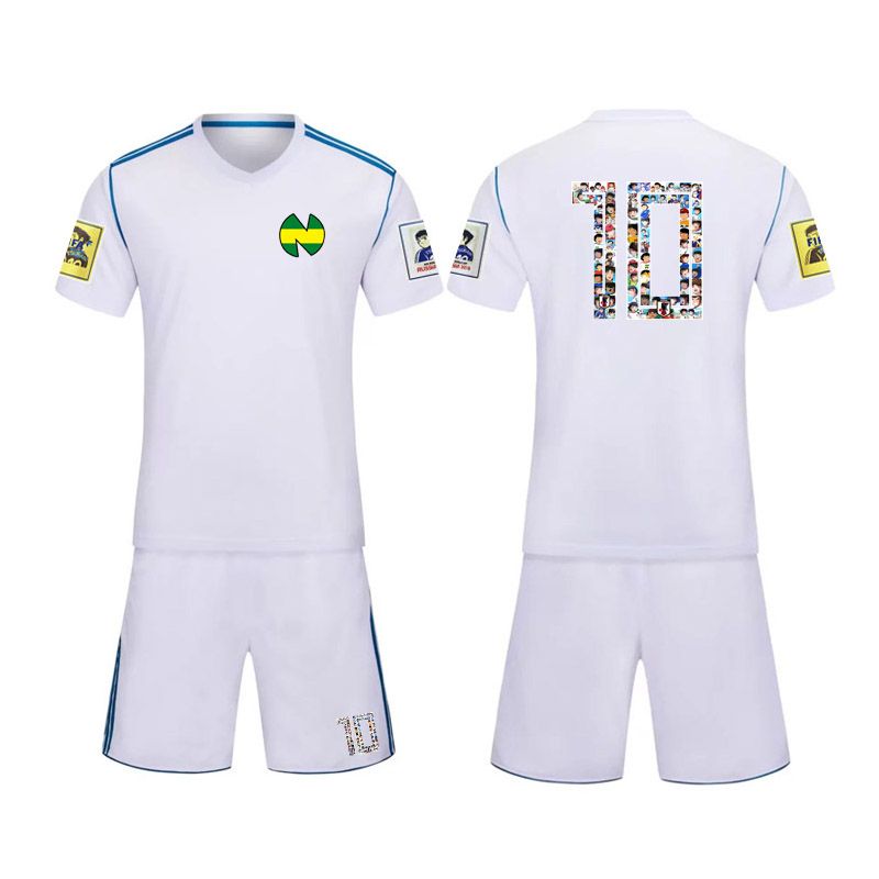nombre Poner Izar Kid Hombres Japón Cosplay Costume, Camisetas Maillot de Foot Capitán  Tsubasa Ozora Om Francia Soccer Jerseys