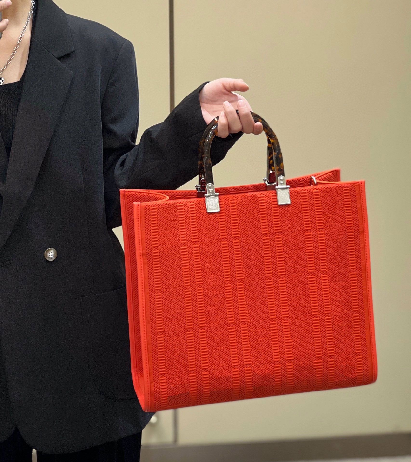 double crossbody bolsa
