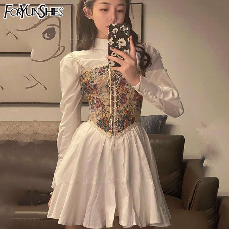 Vestido kawaii vintage plisada elegante elegante camisa vestidos bonitos fiesta vestido de