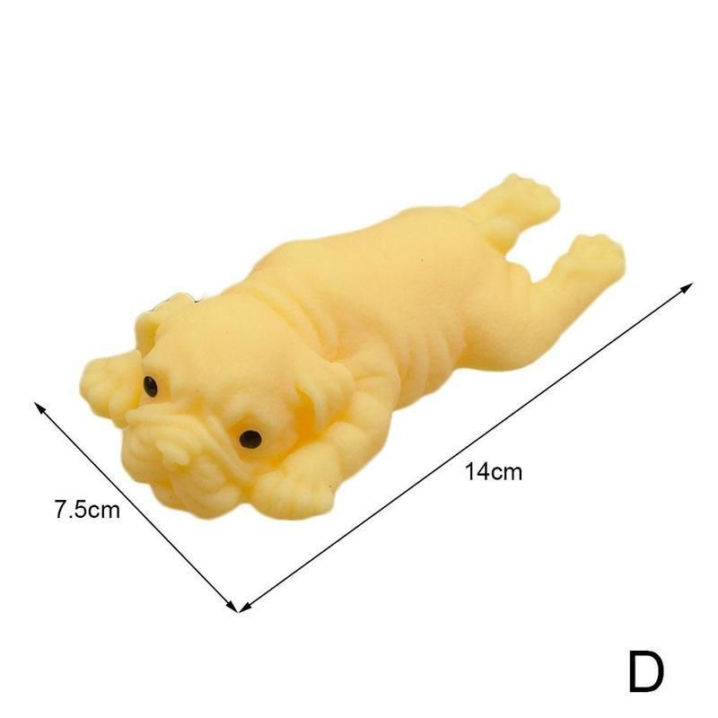 Slow Rebound Squishy Toys Lying Dog Kneading Le Tuba Sha PI Dogs TPR