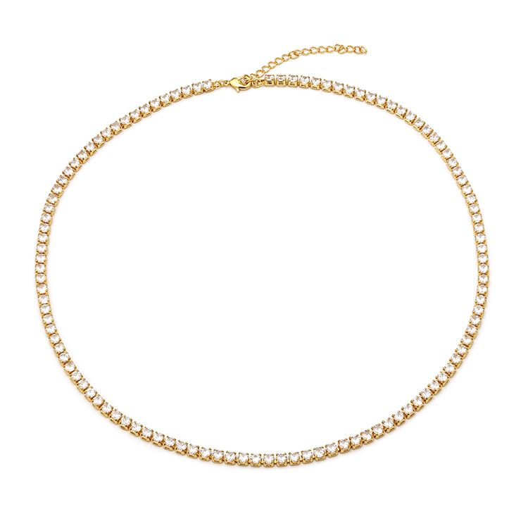 N781-3mm goud-18 inches