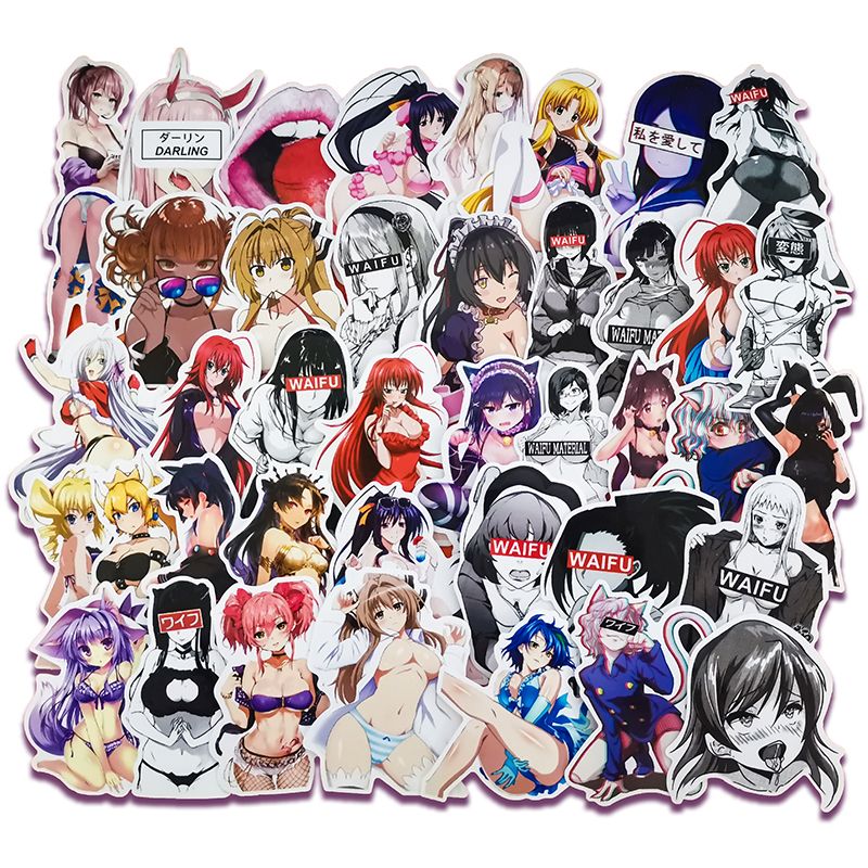 Hentai Anime Box Logo Sticker for Sale by PlatinumSales