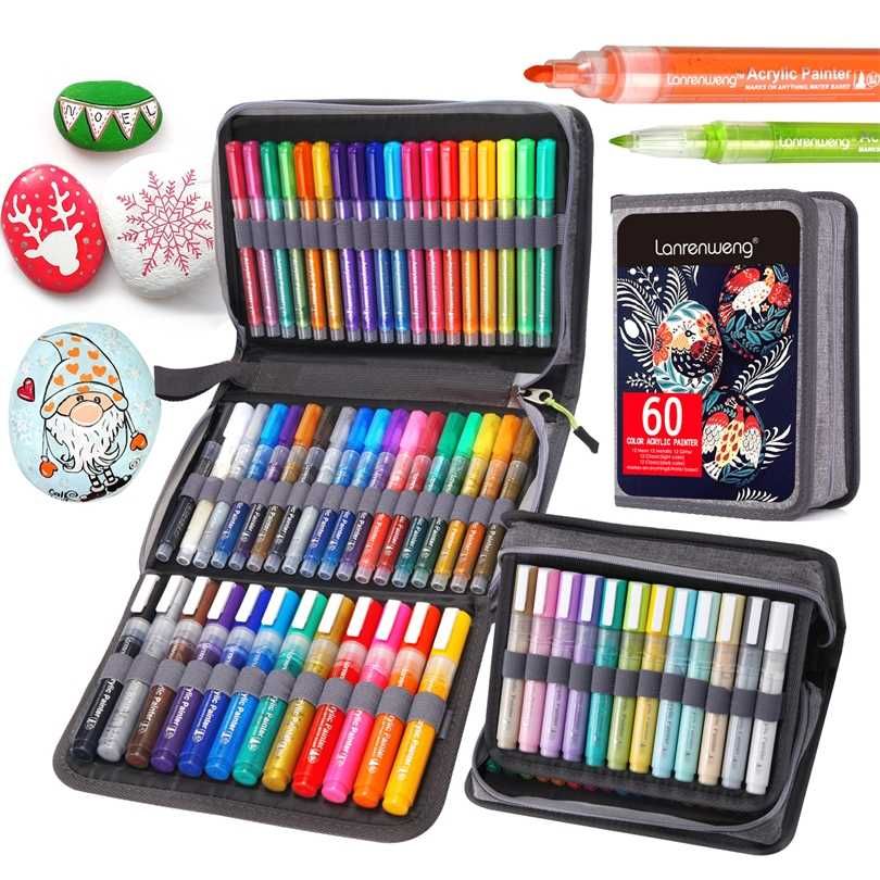 Ballpoint Pen ZSCM 12/24/48/160 Color Glitter Gel Pen Set Adult