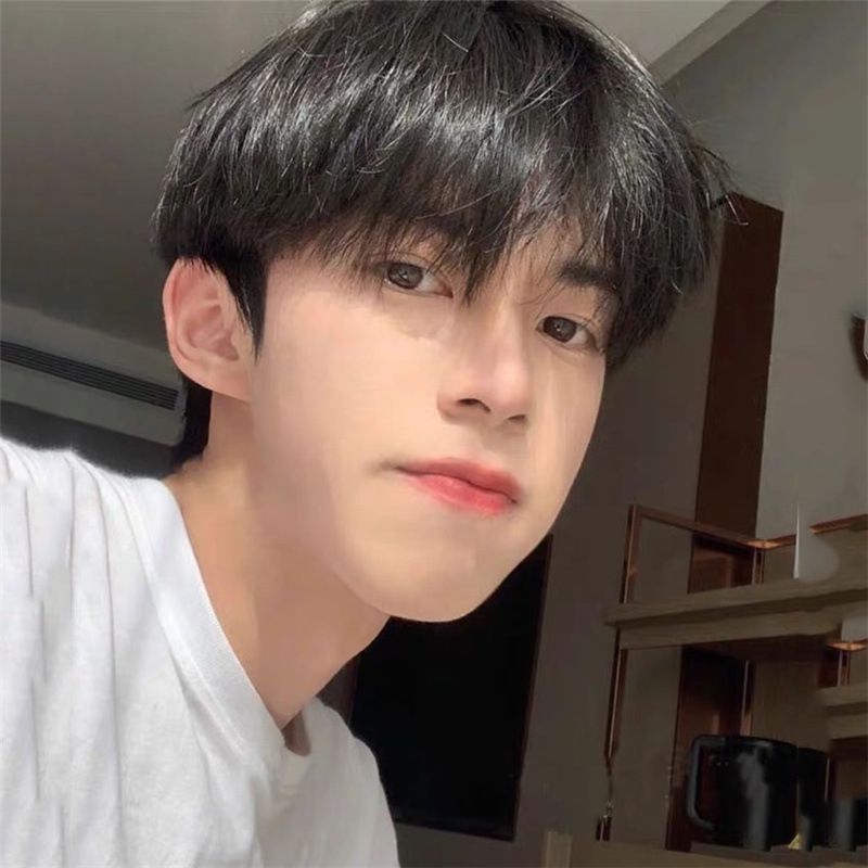 Wig Mens Short Hair Korean Style Handsome Straight Bangs Student Fluffy Daily Full-Head Factory Wholesale Wig Mens Short Hair Korean Style Handsome Straight Bangs Student Fluffy Daily Full-Head Factory Wholesale