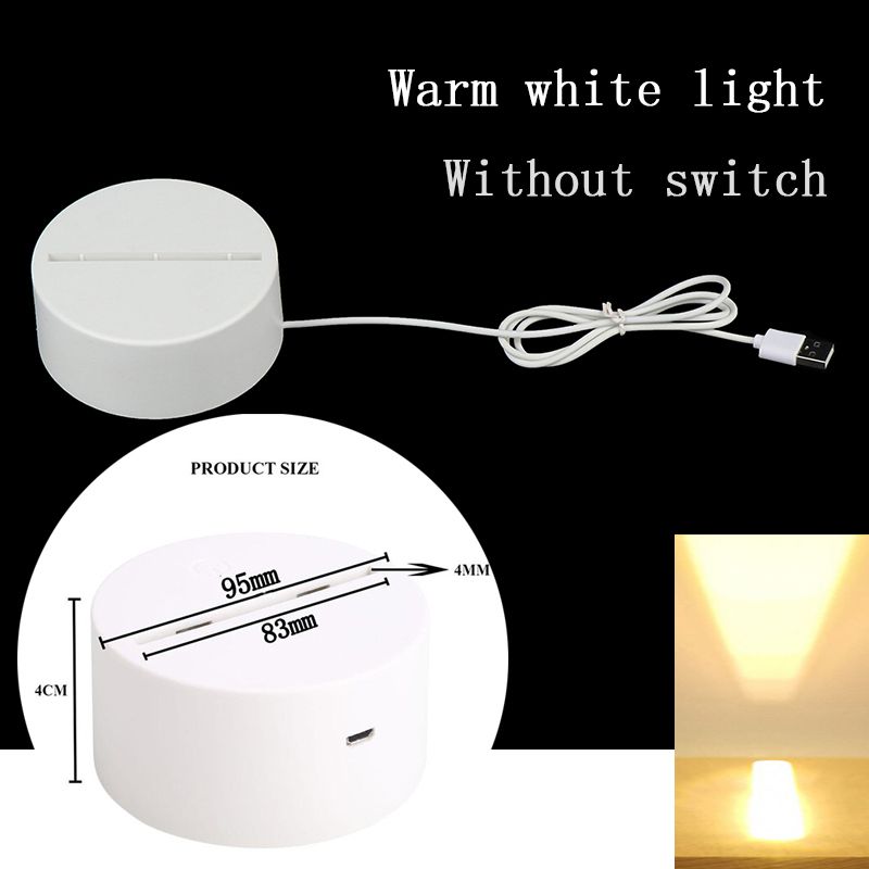 Without switch / Warm white