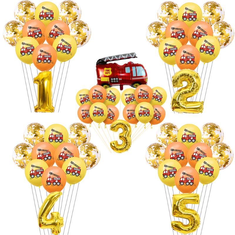 Acheter Pas Cher Parti Decoration Anniversaire Pompier Anniversaire Sam Ballon Ballon Balloons Enfants Faveurs Coques Cochons Camion Fire Camion Firefighter Fournitures Du 6 38 Fr Dhgate