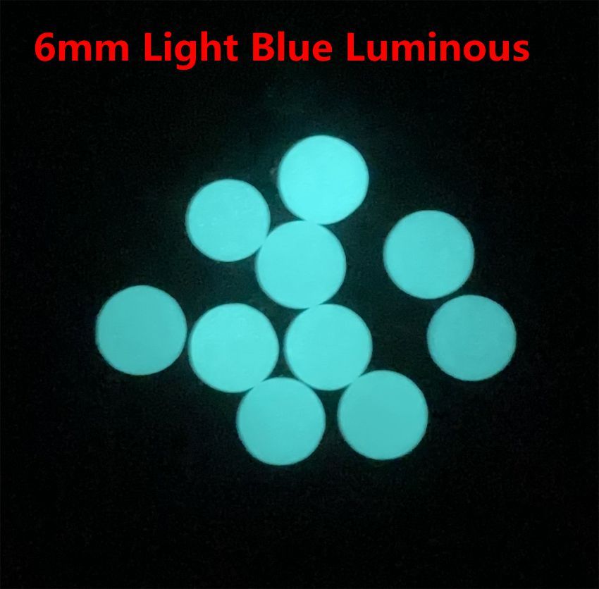 6mm luminoso blu luminoso