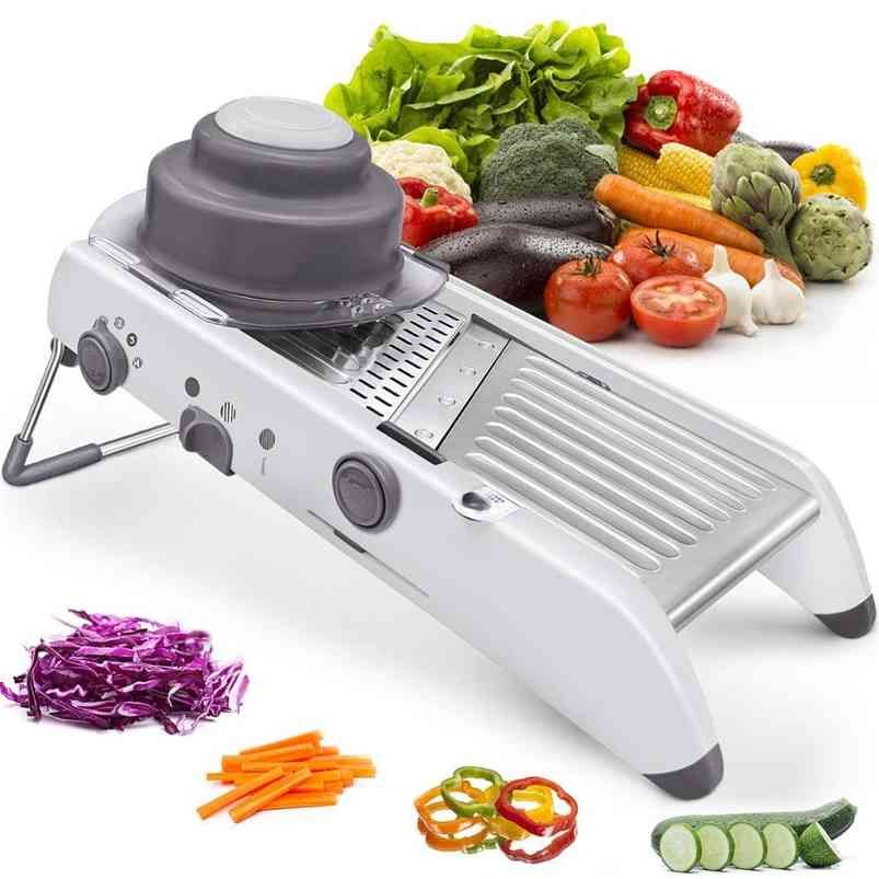 Oral dejar equilibrio LMETJMA 18 TIPOS Mandolina ajustable Mandolina de acero inoxidable Vegetal Julienner Rallador Cebolla de Potata Cutter Oral dejar equilibrio LMETJMA 18 TIPOS Mandolina ajustable Mandolina de acero inoxidable Vegetal Julienner Rallador Cebolla de Potata Cutter
