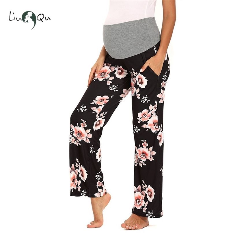 Compra Pantalones Cómodos De Maternidad Para Mujer Seisle Wide Versátil  Palazzo Lounge Pantalones De Embarazo Con Bolsillos 210809 Barato | Entrega  Rápida Y Calidad | Es.Dhgate