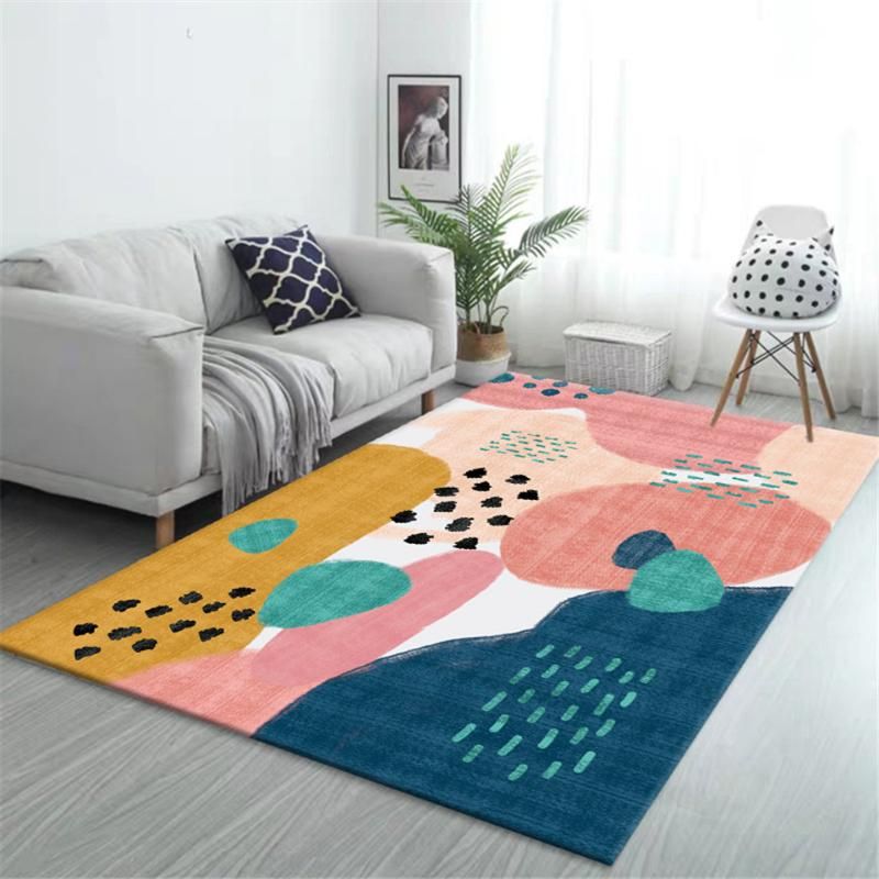 Palace Style Ethnic Flower Pink Rug for Bedroom Bedside Living Room Kitchen Floor Non-Slip Washable Mat Rugs,100150cm GYMS Rug Carpet Palace Style Ethnic Flower Pink Rug for Bedroom Bedside Living Room Kitchen Floor Non-Slip Washable Mat Rugs,100150cm GYMS Rug Carpet