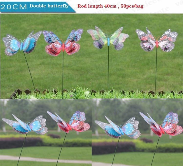 20cm Double butterfly