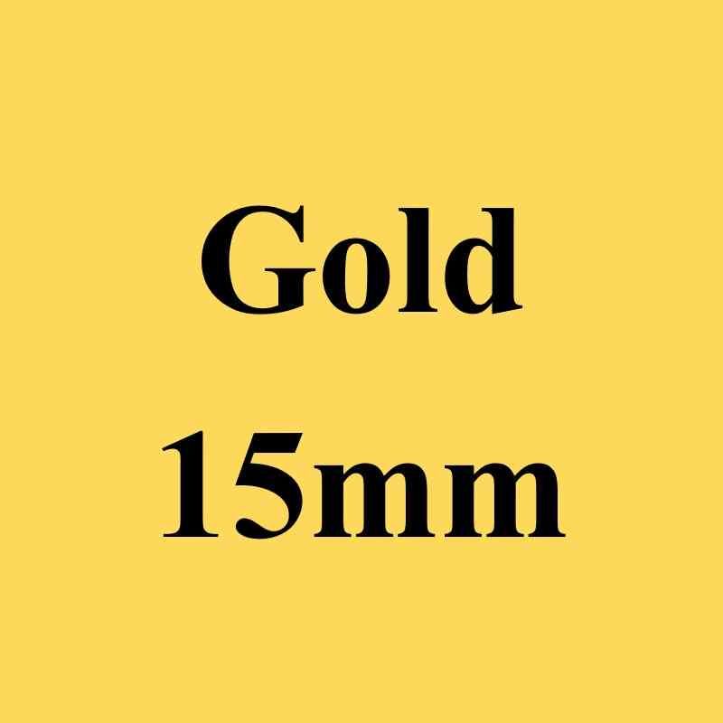 15mm goud-18 inches