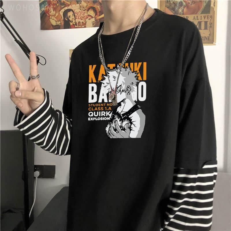 Pullover Colors Manga Larga Anime 