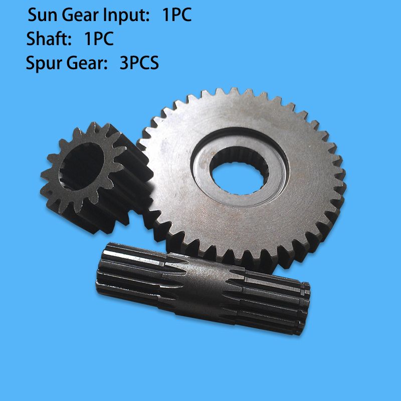 Spur Gear + Shaft + Sun Gear In Put