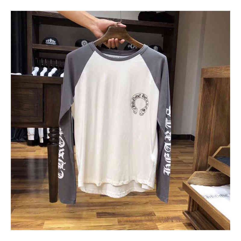 Camiseta De Manga Larga Con Cuello Redondo Para Mujer Con Ca Camiseta De Manga Larga Con Cuello Redondo Para Mujer Con Ca