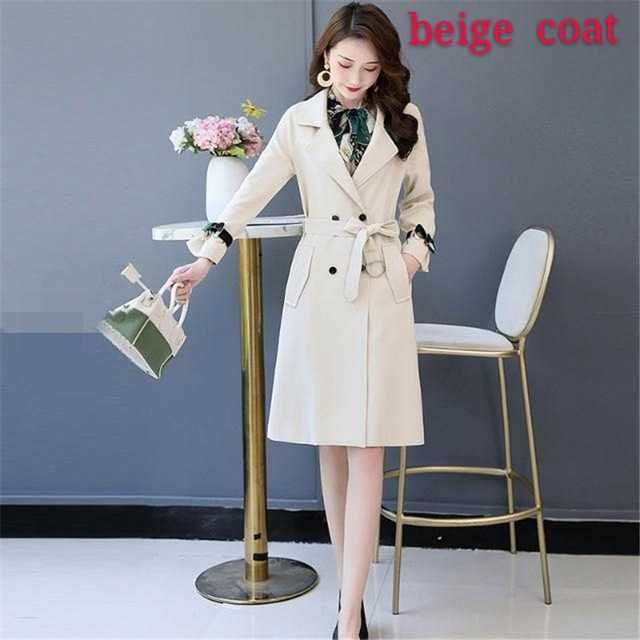 beige coat