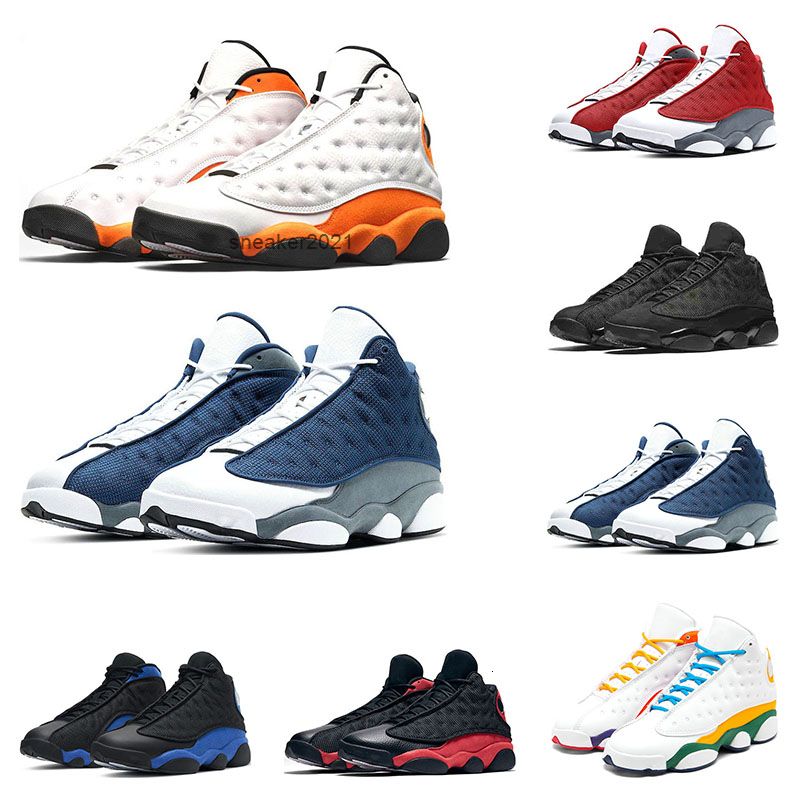 white & orange 13s