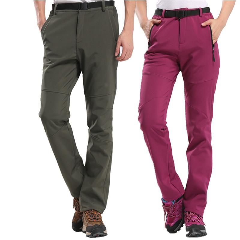 Compra Pantalones De Senderismo De Invierno Para Mujer Tallas Grandes  Deportes Al Aire Libre Fleece Cálido Softshell Pantalones Campamento De  Pescado CLIMB SKI A Prueba De Agua Hombre Barato | Entrega Rápida