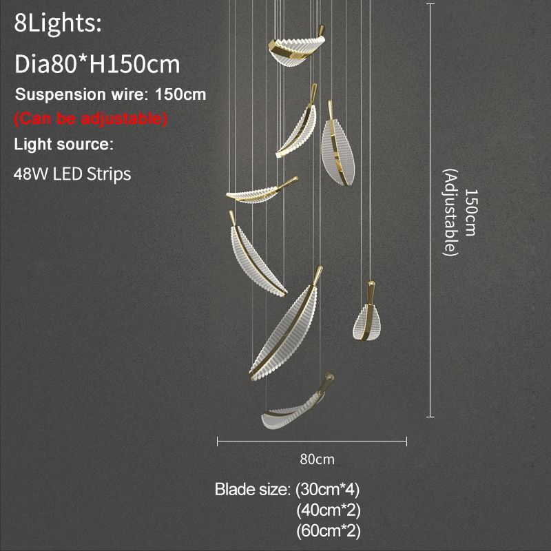 Dia80cm 8lights