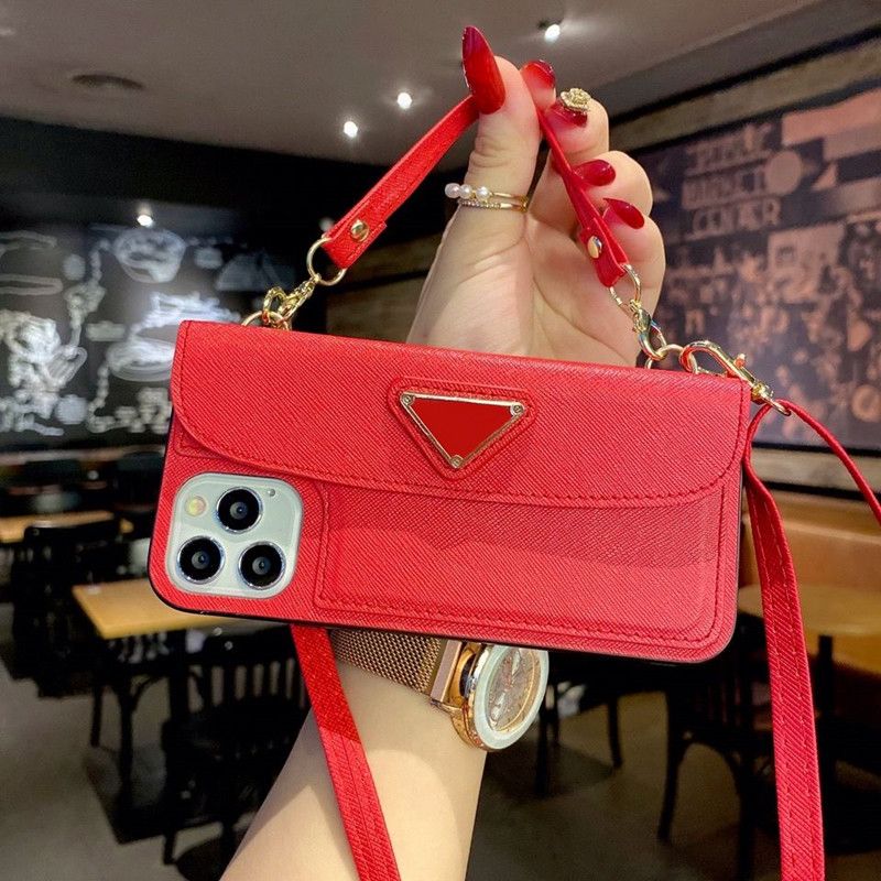 Red (handbag with Lanyard)