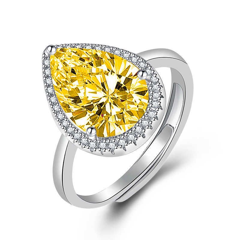 Gele diamantopening instelbaar