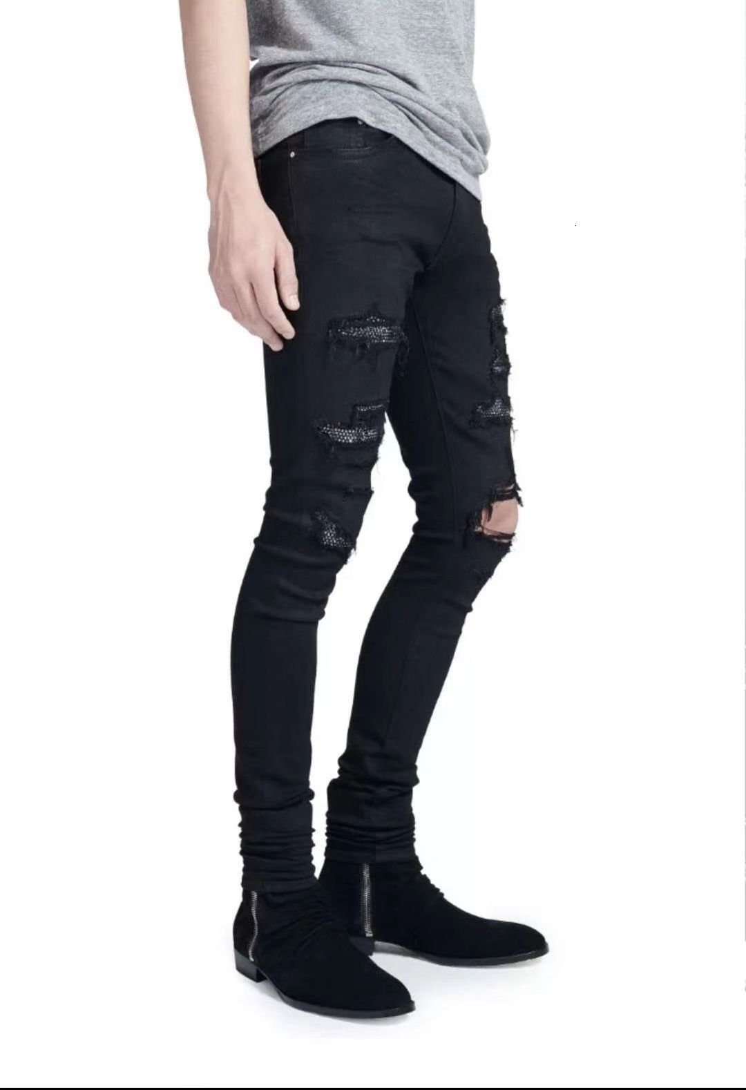 Chrome Hearts Hair Ami Second Black Double Knee Drill Slp Jeans Man From Huandysiw 73 22 Dhgate Israel Chrome Hearts Hair Ami Second Black Double Knee Drill Slp Jeans Man From Huandysiw 73 22 Dhgate Israel