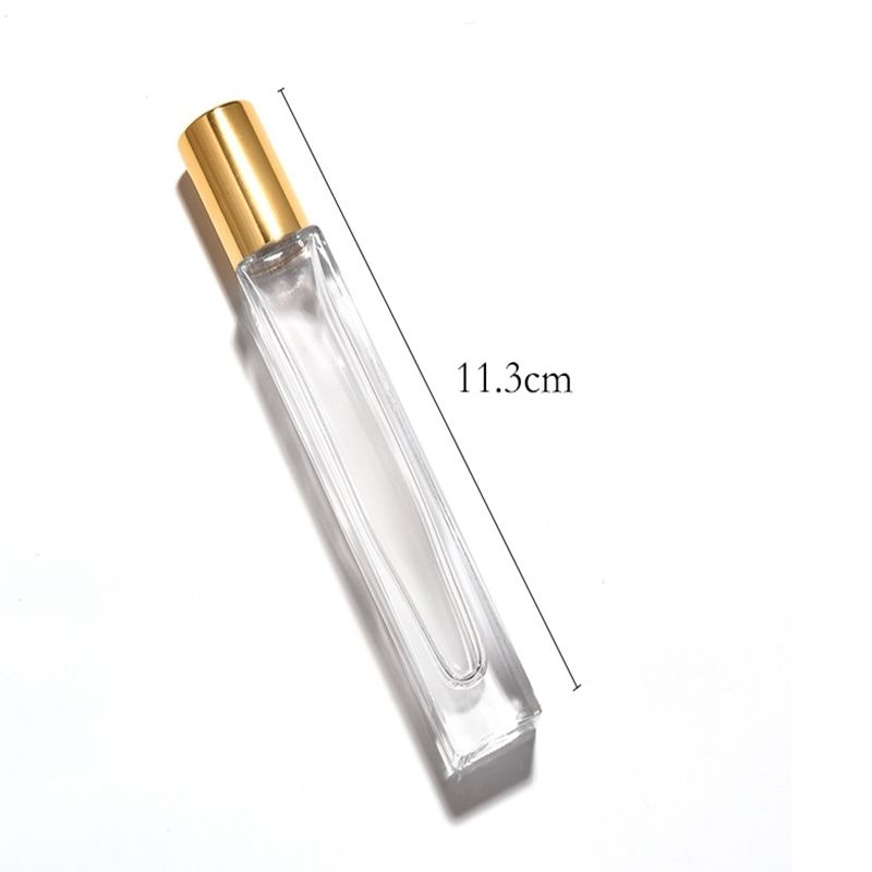 Cappellino in oro quadrato-10ml-vetro