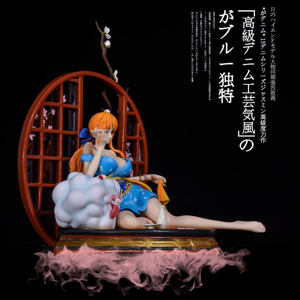 Buy Best And Latest Sound One Piece Anime Figure F3 Drunk Nami Sexy Anime Figure One Piece Stampede Flag Diamond Ship Nami Action Figure Model Toys Dhgate Com