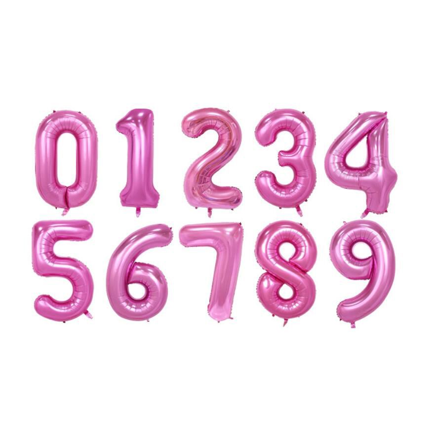 Pink(number 0-9 )Mixed