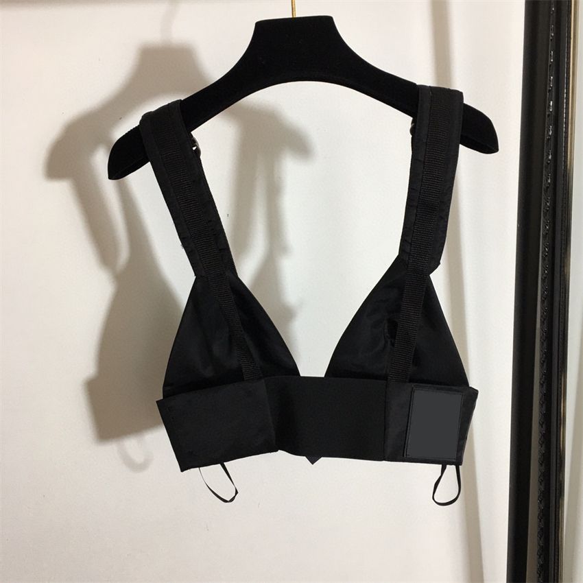2021 sosteos conjuntos para mujer ropa interior negra sexy boob tops moda ropa de verano