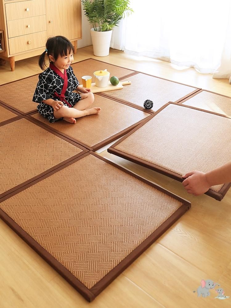Tatami Cuscino fissa multifunzionali-Atami-Cuscino Pavimento Stuoie Tappetini senza motivo 