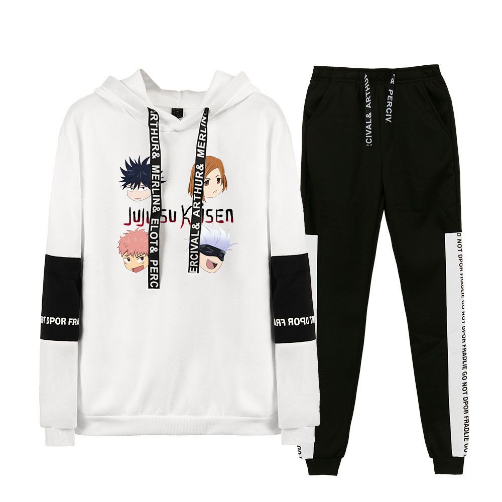 Compra Japón Anime Jujutsu Kaisen Ropa Deportiva Para Hombres Conjuntos  Casual Traje De Dos Piezas Conjunto De Dos Piezas Top Y Pantalones Traje De  Sudor Masculino Sporting Trajes Cosplay Barato | Entrega