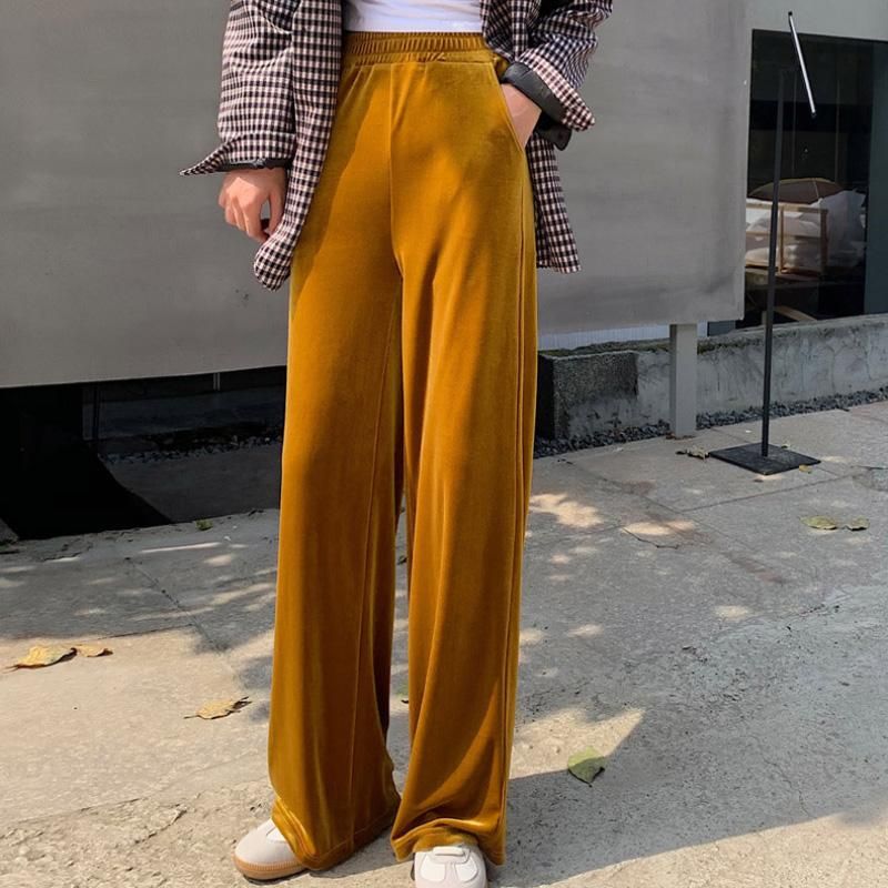 Compra Leggings Para Mujer Ulfsaar 2021 Otoño Invierno Casual Leggins  Rectos Mujeres Femenino Suelto Tejido Ancho Pantalones De Pierna Dama Alta  Pantalones De Cintura Barato | Entrega Rápida Y Calidad | Es.Dhgate