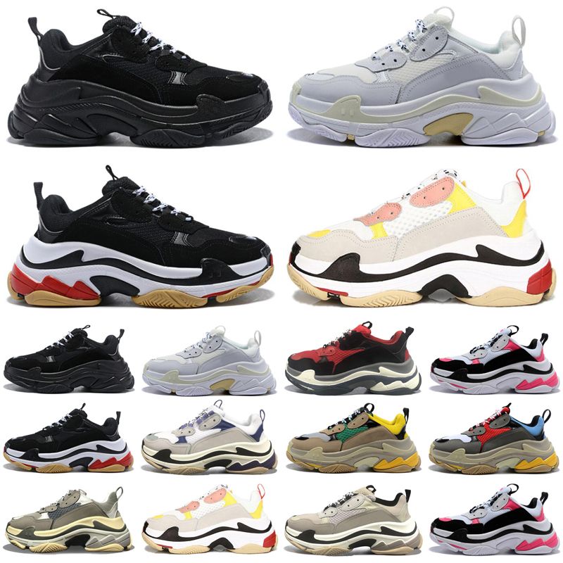 Winkel Voor Casual Schoenen Online, Triple S Mannen Dames Designer Casual  Schoenen Platform Sneakers Zwart Wit Grijs Rood Geel Geel Heren Trainers  Sportschoenmaat 36 45 Tegen Prijzen Als 40,01 € Stuk |DHgate