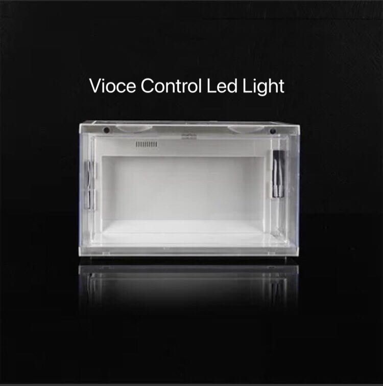 Controle de voz branca LED luz