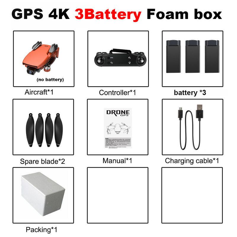 GPS 4K 3B пена оран