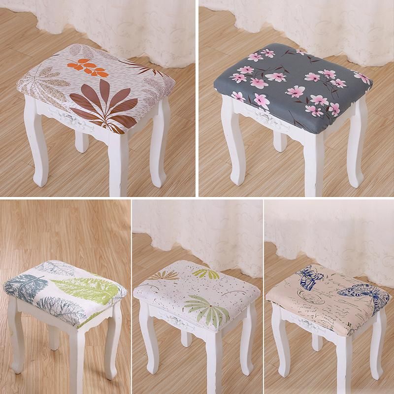 elasticated square stool covers