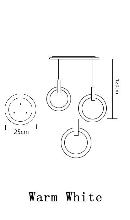 3 têtes blanc chaud