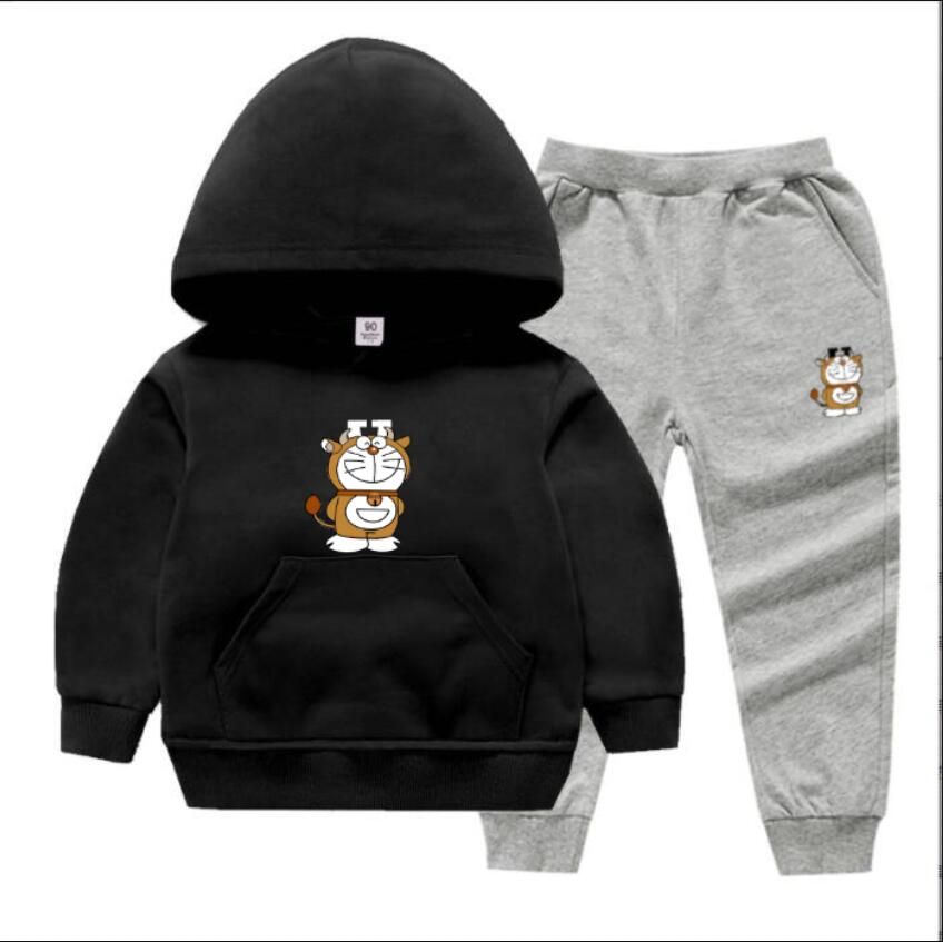 Bébé Fille Garçons étoiles lettre à Capuche Pull-Over Solid Pantalon chaud Tenues Ensemble Bébé Fille Garçons étoiles lettre à Capuche Pull-Over Solid Pantalon chaud Tenues Ensemble