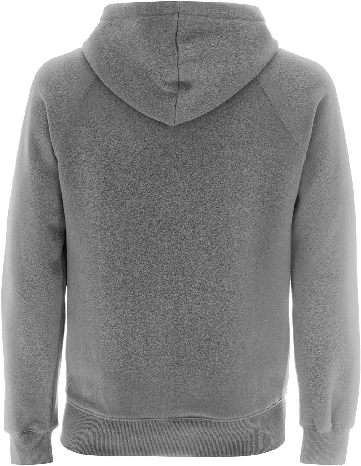 Mens Hooded Pull On Sweatshirt Underhood of London Pullover Hoodie for Men Cotton Fleece Jacket